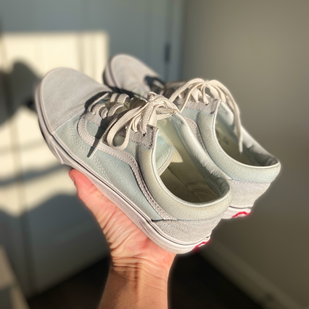 Baby Blue Old Skool Vans